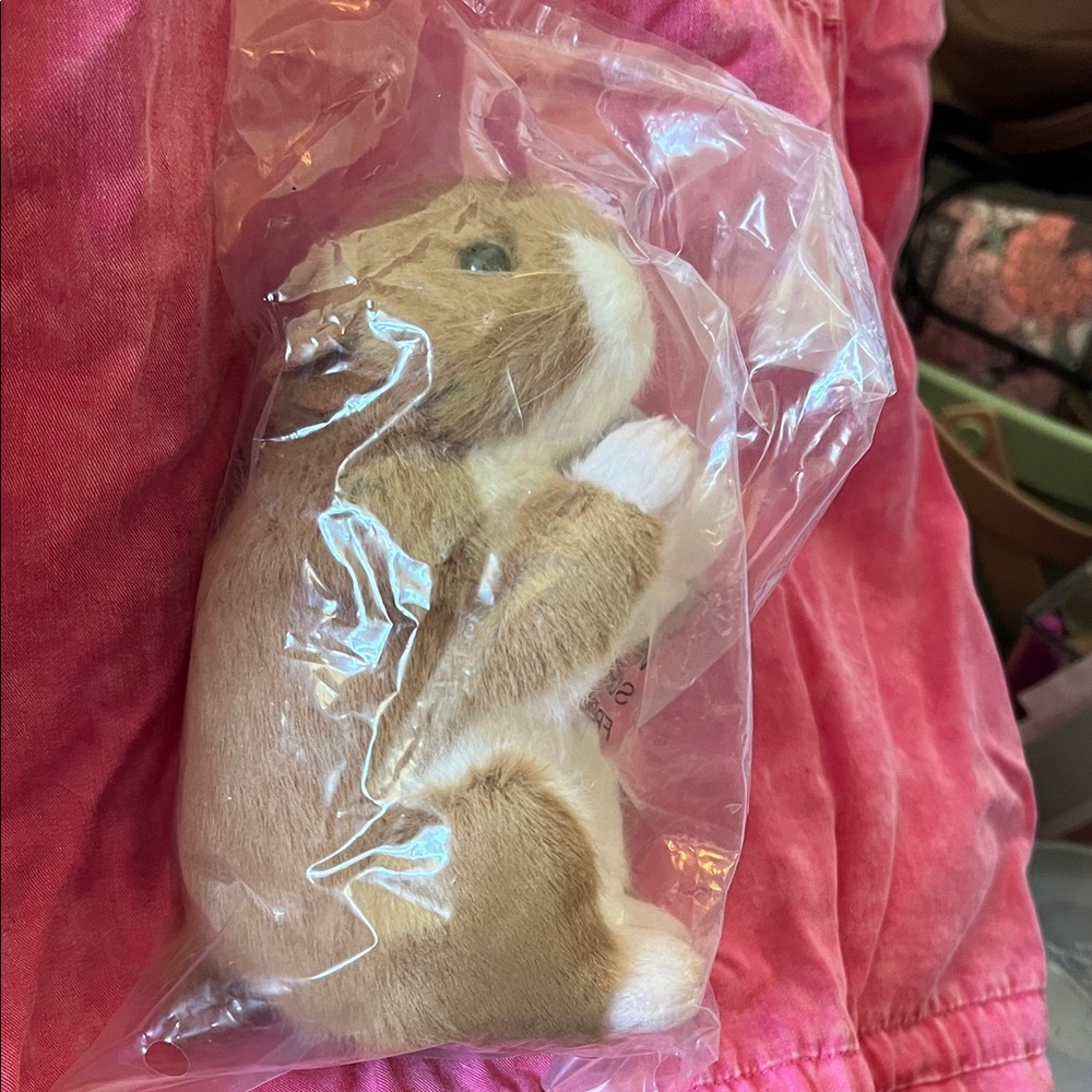 Plush Brown and White Ground Squirrel by The Bearington Collection Small Pet Toy